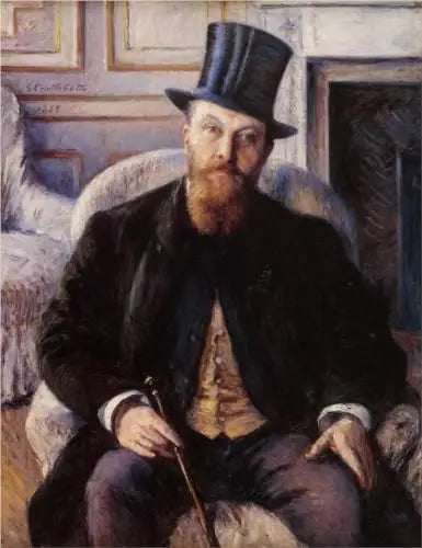 Porträtt av Jules Dubois - Gustave Caillebotte
