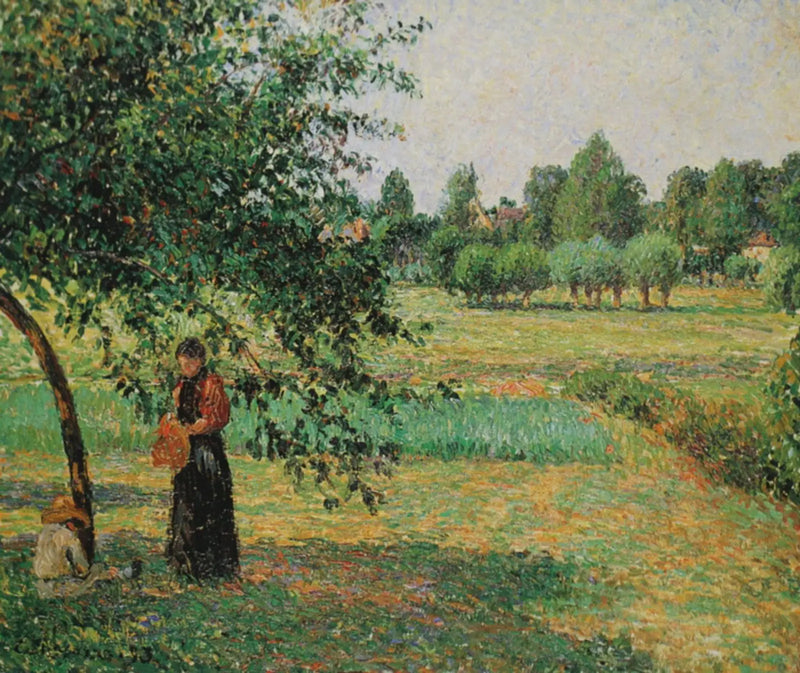 I ängen - Camille Pissarro