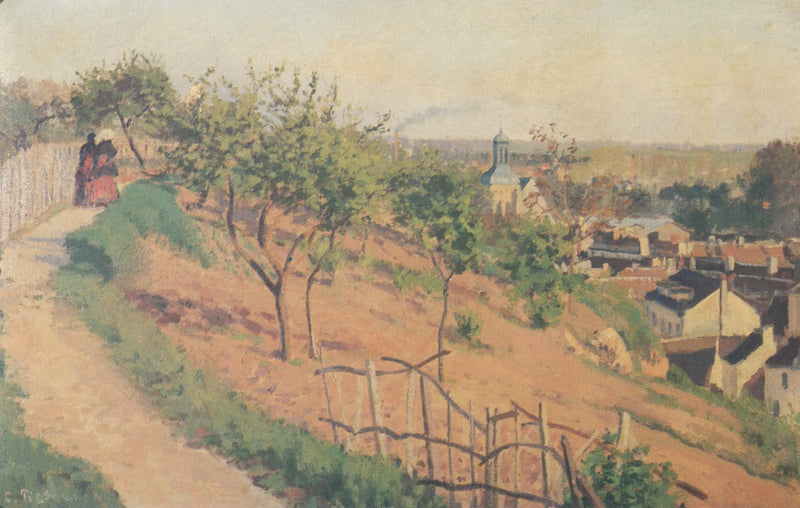 Stigen av Rättvisa, Pontoise - Camille Pissarro