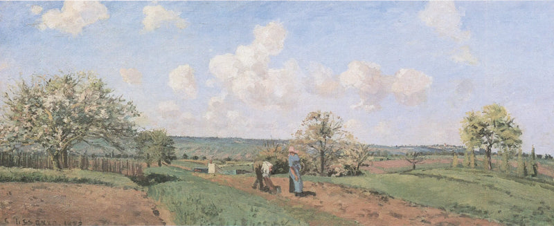 Vår - Camille Pissarro