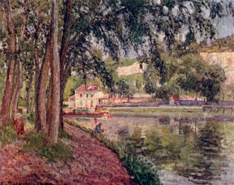 Moret, Loingkanalen - Camille Pissarro