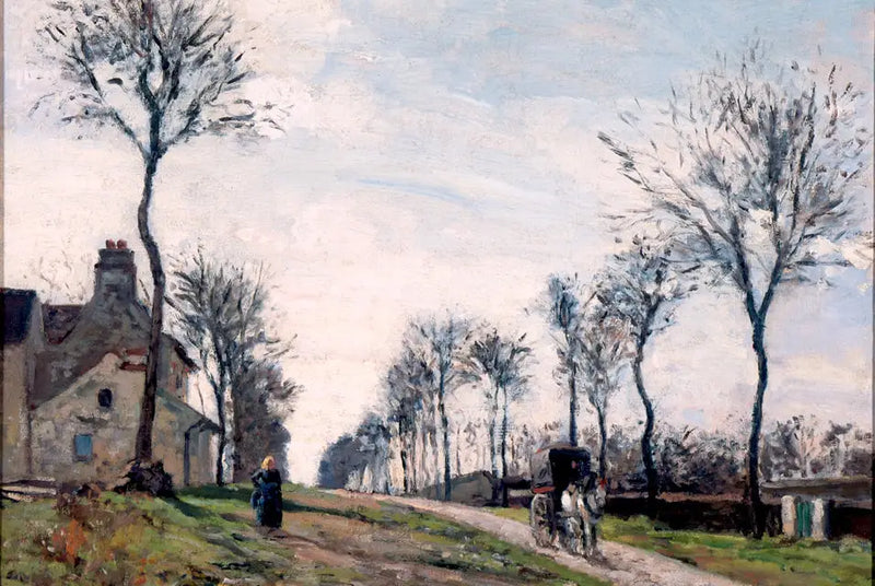 Marlyvägen - Camille Pissarro