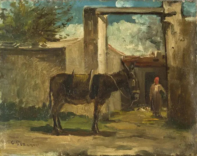 Landskap i Montmorency - Camille Pissarro