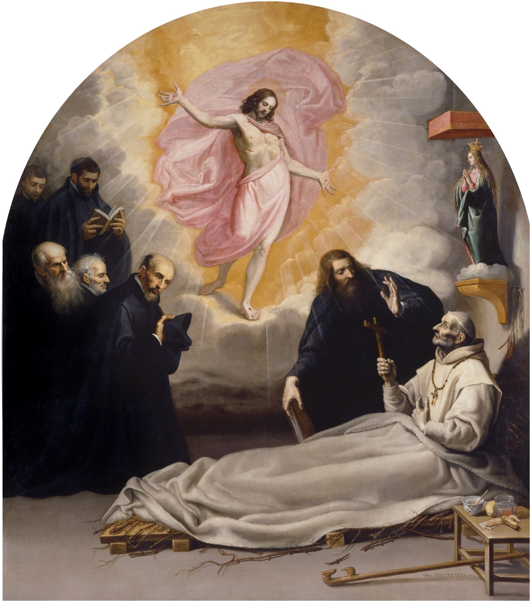 La mort du vénérable Odón de Novara - Vincenzo Carducci