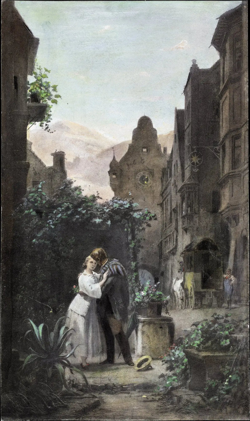 Adjö - Carl Spitzweg