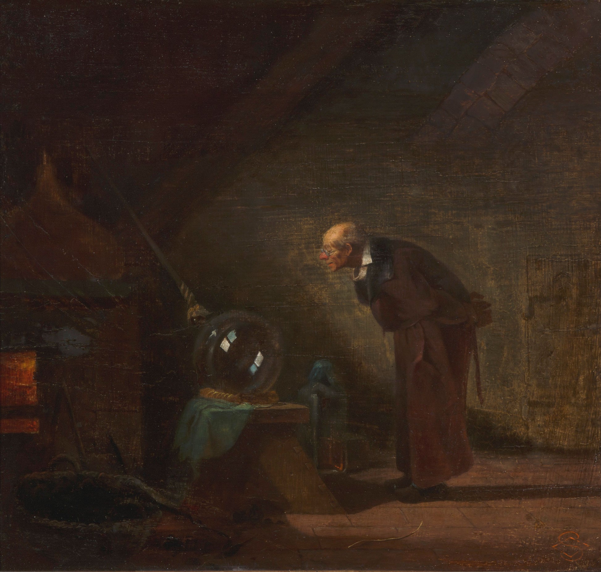 L'Alchimiste - Carl Spitzweg