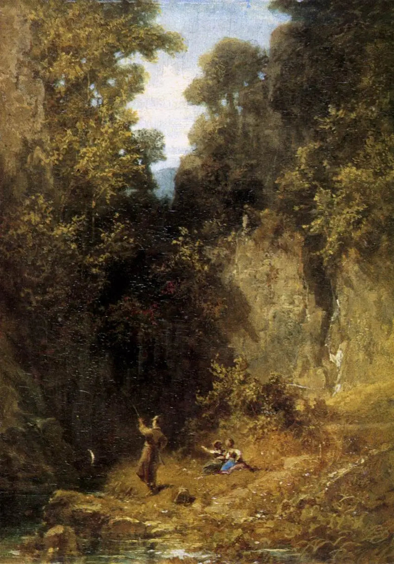 Fiskaren - Carl Spitzweg