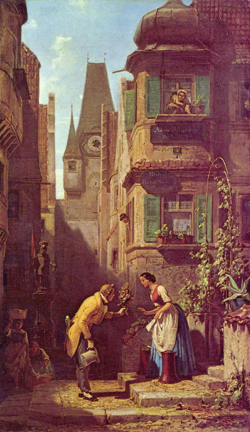 Den eviga maken - Carl Spitzweg