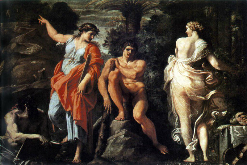 Herkules val - Annibale Carracci