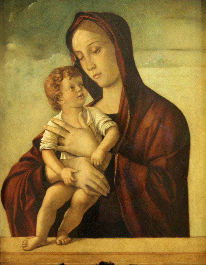 Madonna med barnet - Giovanni Bellini
