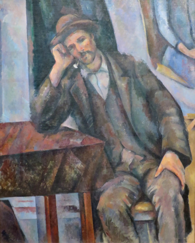 Piprökaren som lutar sig - Paul Cézanne