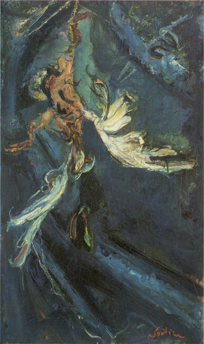 Hängande anka - Chaim Soutine