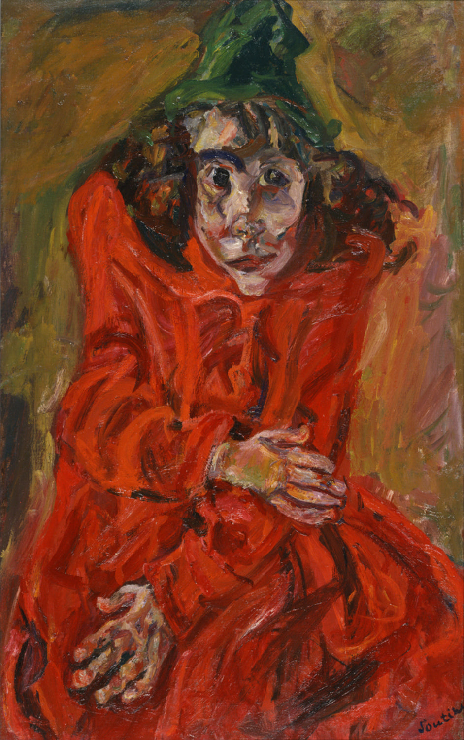 Chaime Soutine - La folle (National Museum of Western Art, Tokyo) - Chaim Soutine