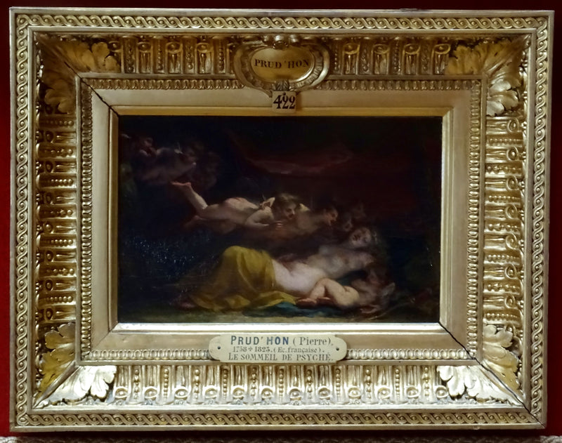 Vénus et l'Amour endormis, caressés et réveillés par les Zéphyrs - Pierre-Paul Prud'hon