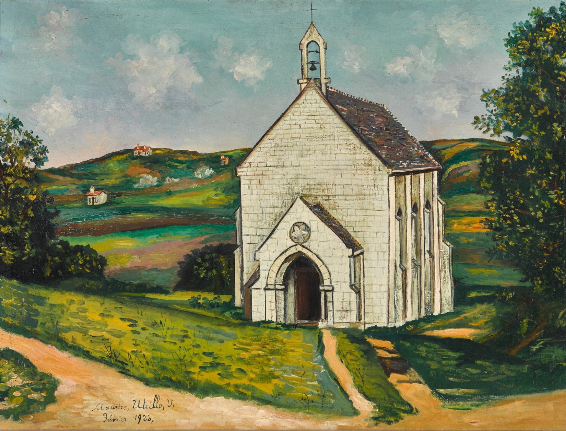 Chapelle Notre-Dame-du-Verger aux environs de Cancale - Maurice Utrillo