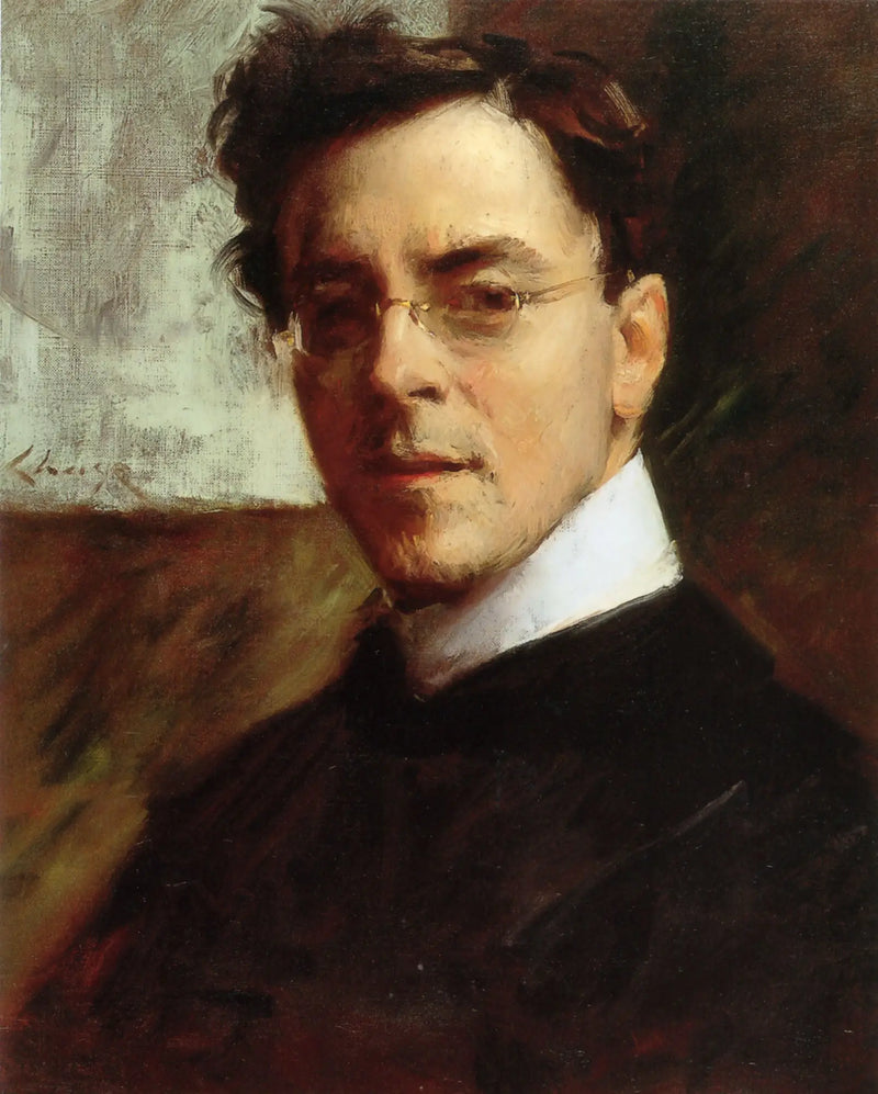 Porträtt av Louis Betts - William Merritt Chase