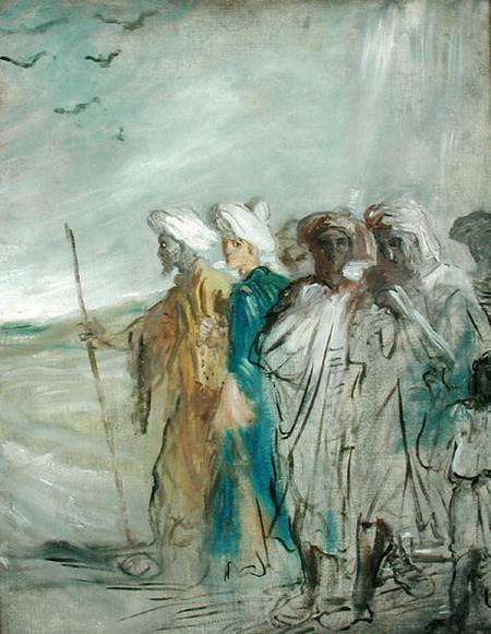 Joseph som säljs av sina bröder - Théodore Chassériau