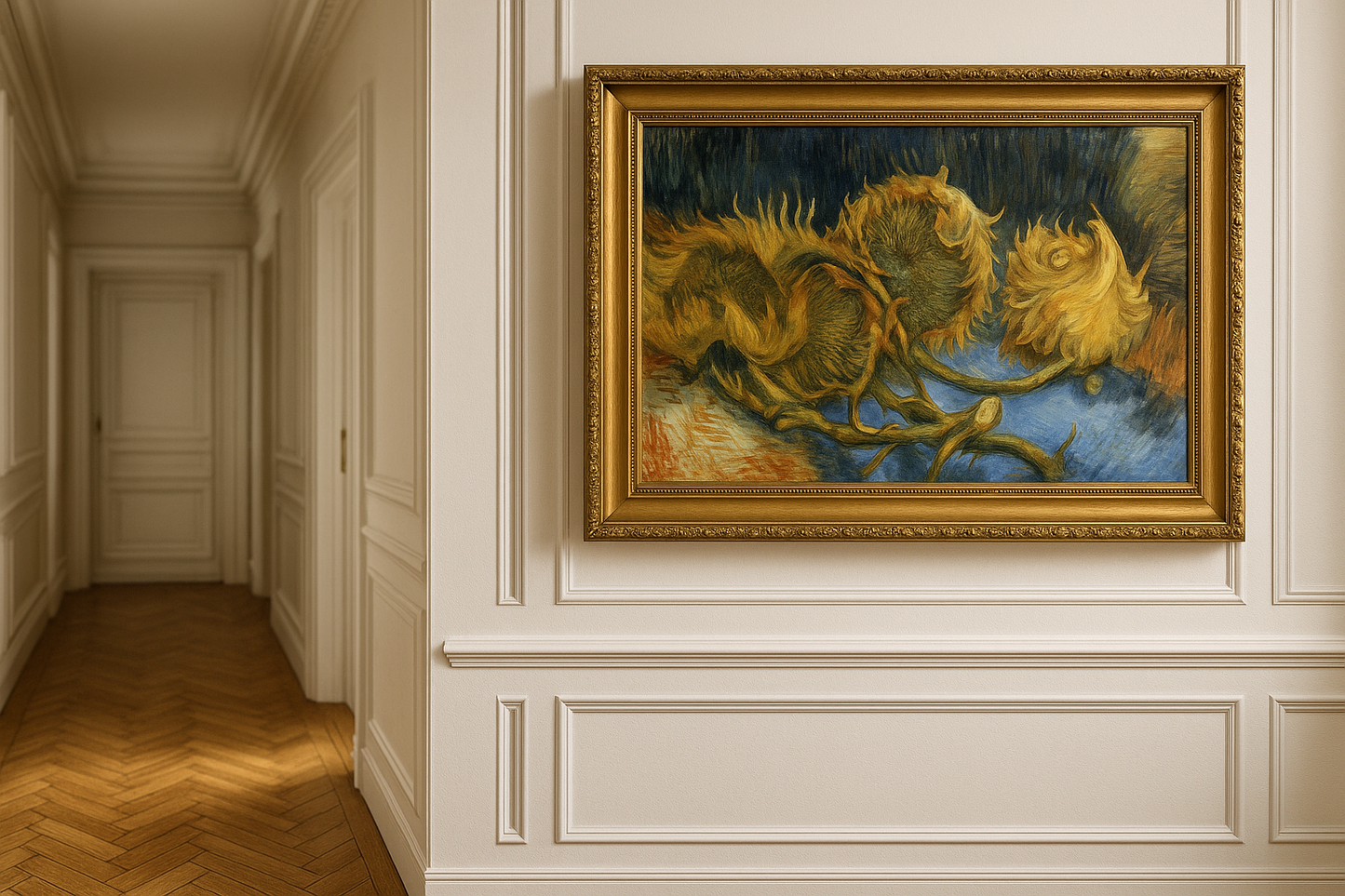 🌻 Fyra vissna solrosor – Vincent van Gogh (1887)