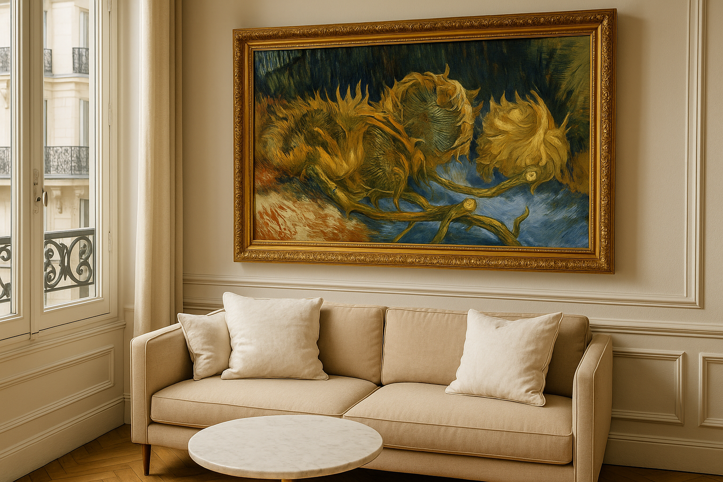 🌻 Fyra vissna solrosor – Vincent van Gogh (1887)