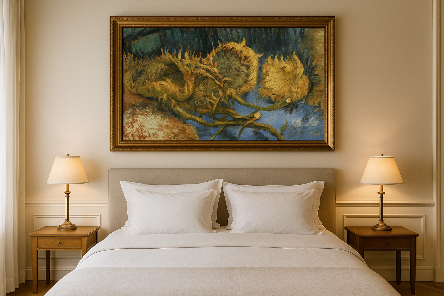 🌻 Fyra vissna solrosor – Vincent van Gogh (1887)