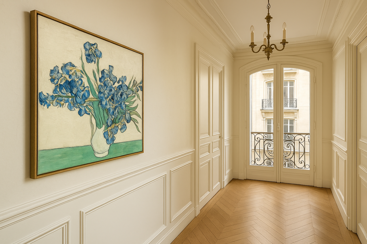 💐 Vas med iris – Vincent van Gogh (1890)