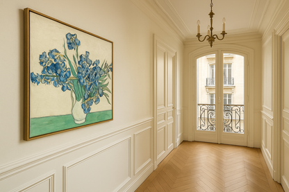 💐 Vas med iris – Vincent van Gogh (1890)