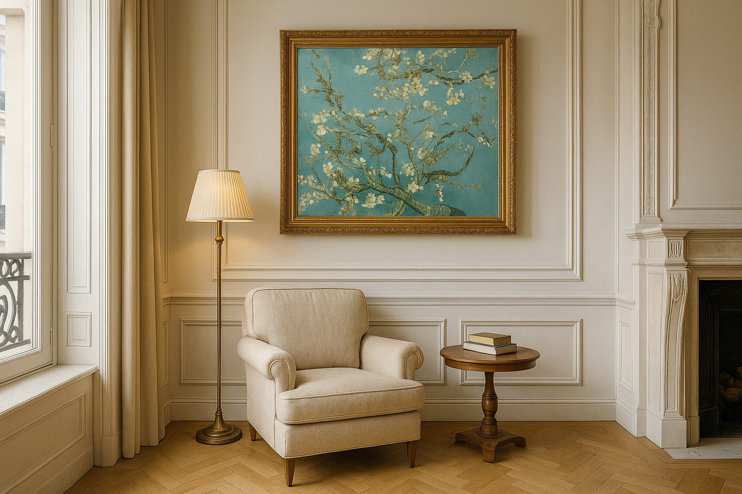 🖼️ Mandelträd i blom – Vincent van Gogh (1890)