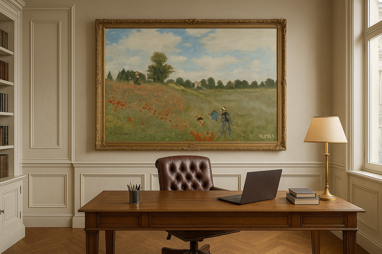 Les Coquelicots – Claude Monet, 1873