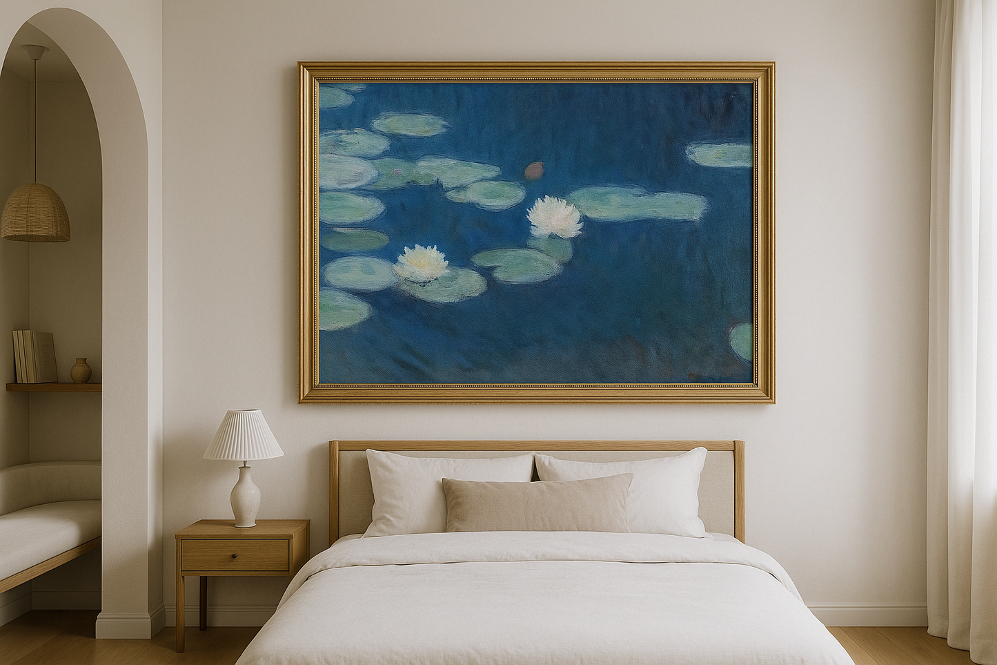 Blå näckrosor – Claude Monet (cirka 1906)