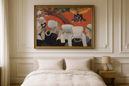 Vision efter predikan - Paul Gauguin