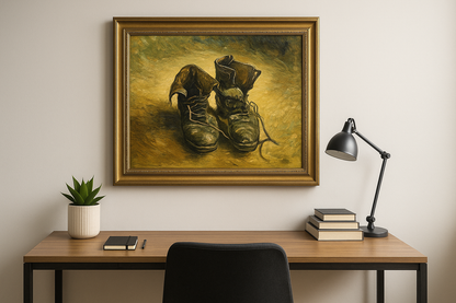 🥾 Ett par skor – Vincent van Gogh (1886)
