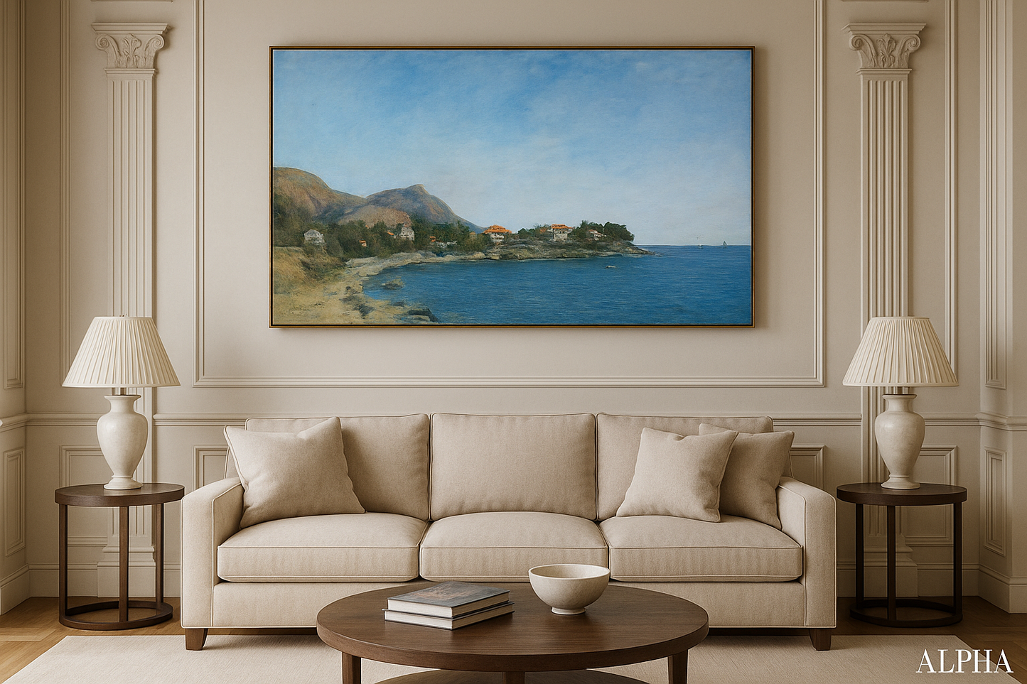 🌅 Beaulieu – Myrornas vik – Eugène Boudin (1892)