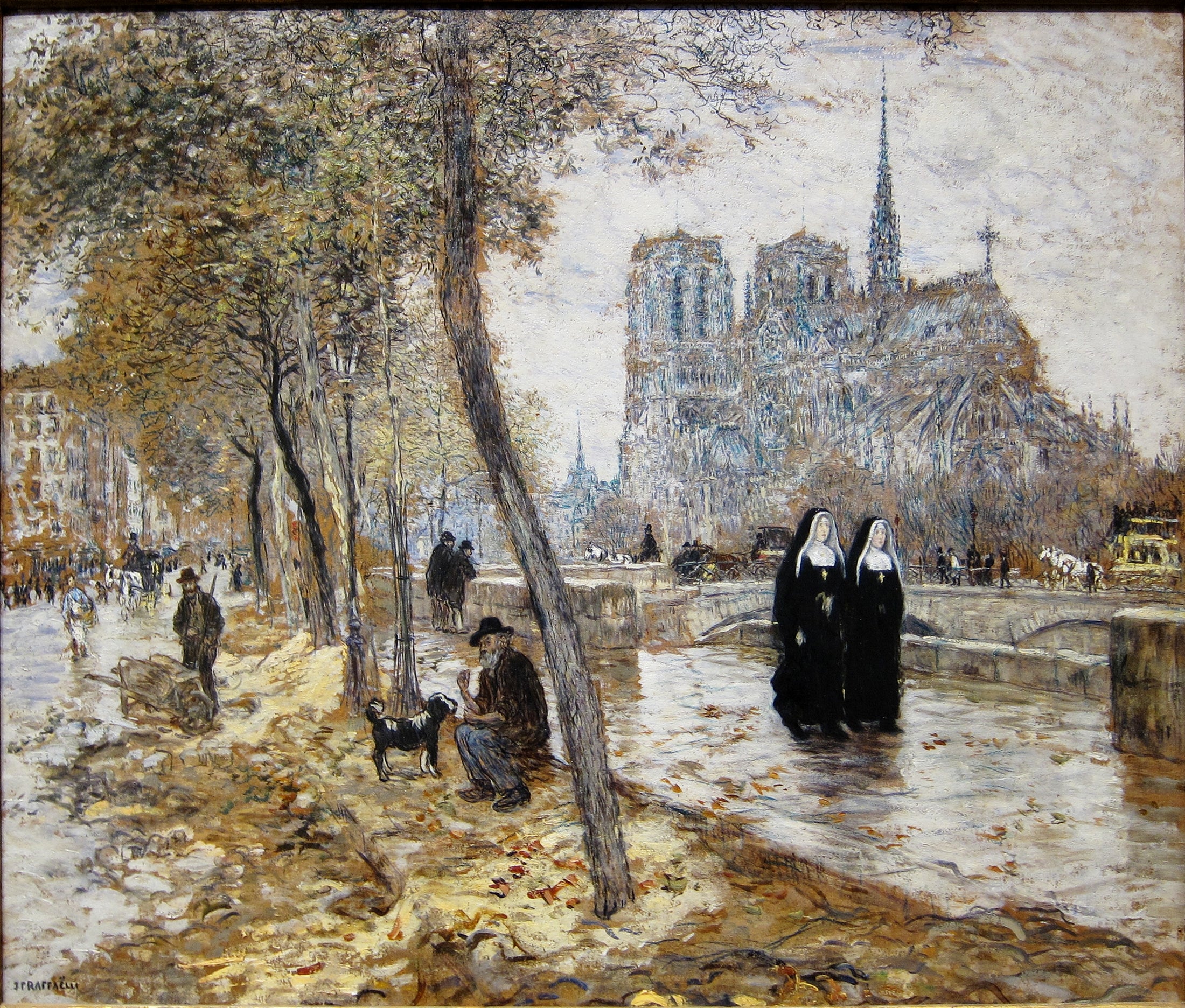 Notre-Dame de Paris - Jean-François Raffaëlli