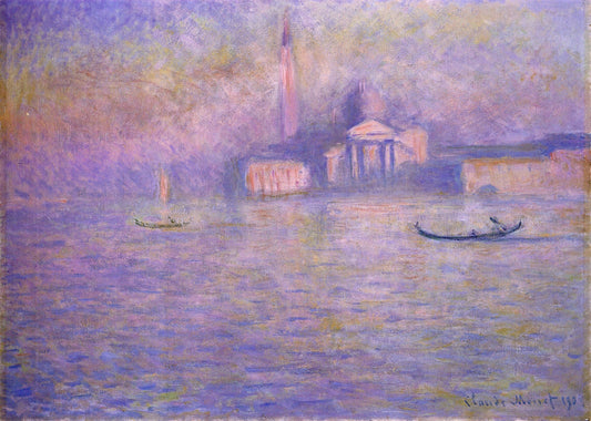"San Giorgio Maggiore" – Claude Monet (1908)