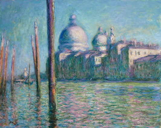 🎨 Le Grand Canal – Claude Monet, 1908 (Version Nahmad Collection)
