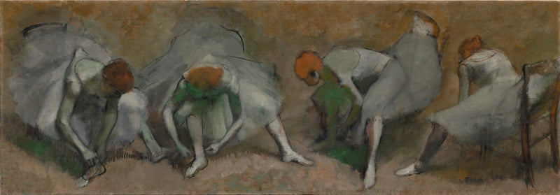 Dansarnas frise - Edgar Degas