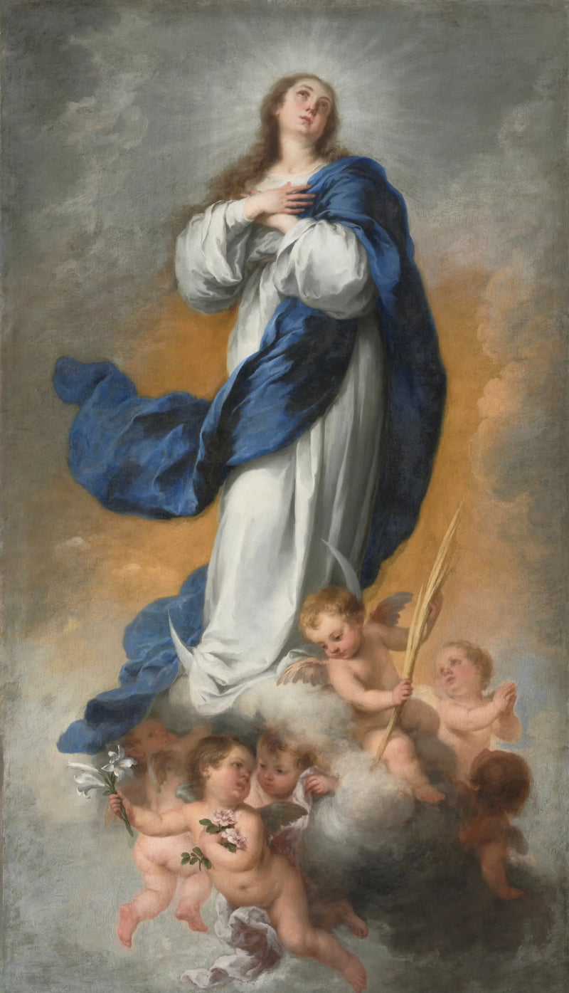 Den obefläckade avunden - Bartolomé Esteban Murillo