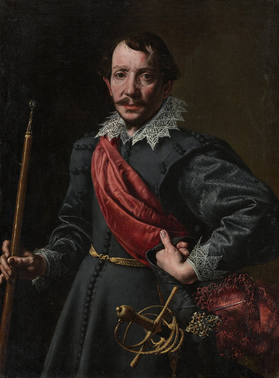 Portrait d'un homme - Tanzio da Varallo image 1 reproduction d’œuvre d’art à l’huile