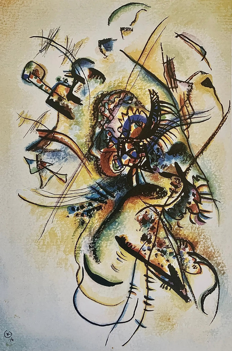 Komposition J - Vassily Kandinsky