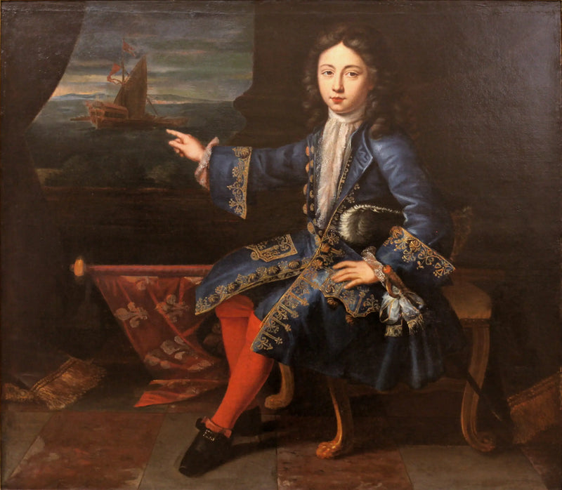 Porträtt av greve de Toulouse - Hyacinthe Rigaud