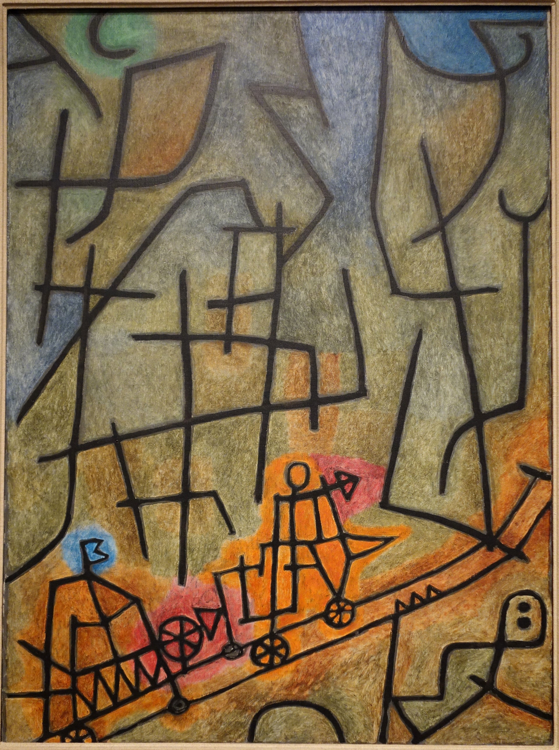 Conquest of the Mountain - Paul Klee
