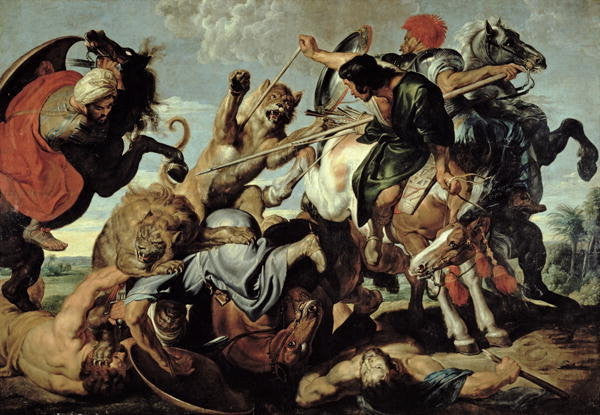 Lejonjakten - Peter Paul Rubens