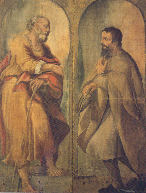 Saint Joseph et un dévot - Antonio da Correggio