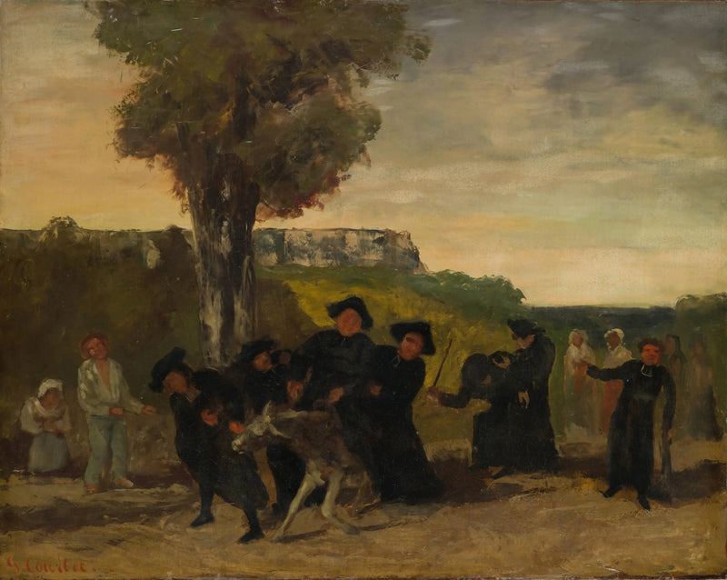 Konferensens återkomst - Gustave Courbet