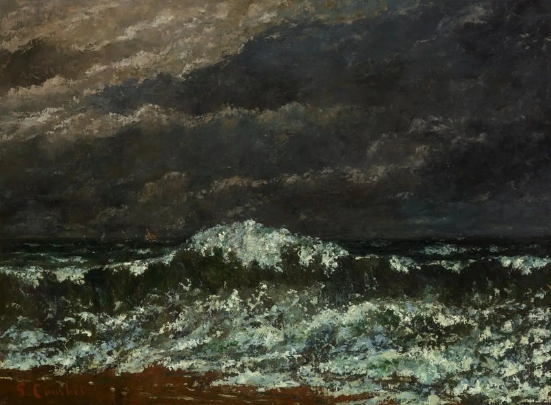 Vågen - Gustave Courbet