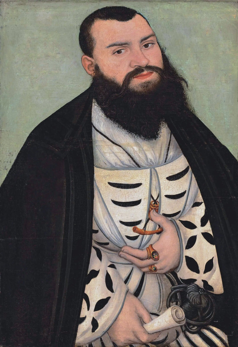 Porträtt av Dr Johann Scheiring - Lucas Cranach den äldre