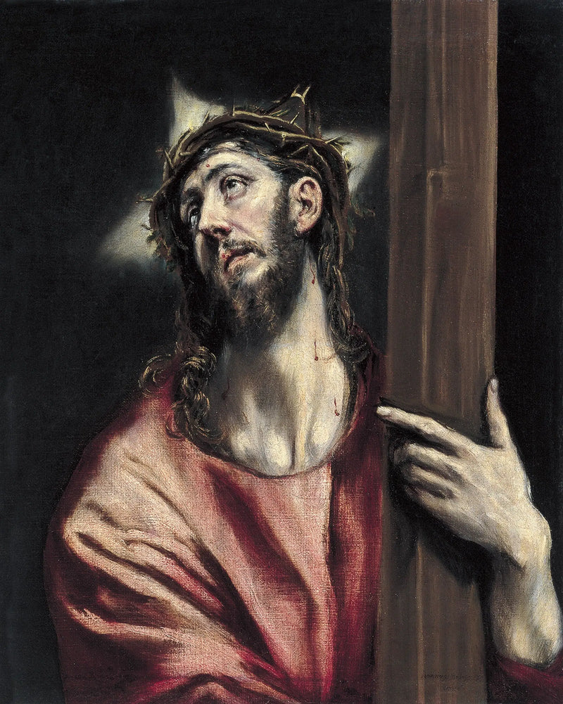 Kristus med korset - El Greco