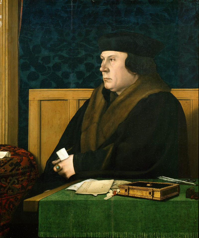 Porträtt av Thomas Cromwell - Hans Holbein den yngre