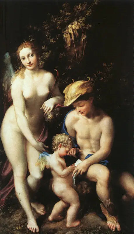 L’Éducation de Cupidon - Antonio da Correggio - Alpha Reproduction