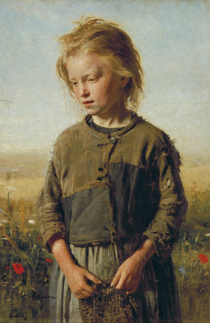 La Fille du pêcheur - Ilya Repin